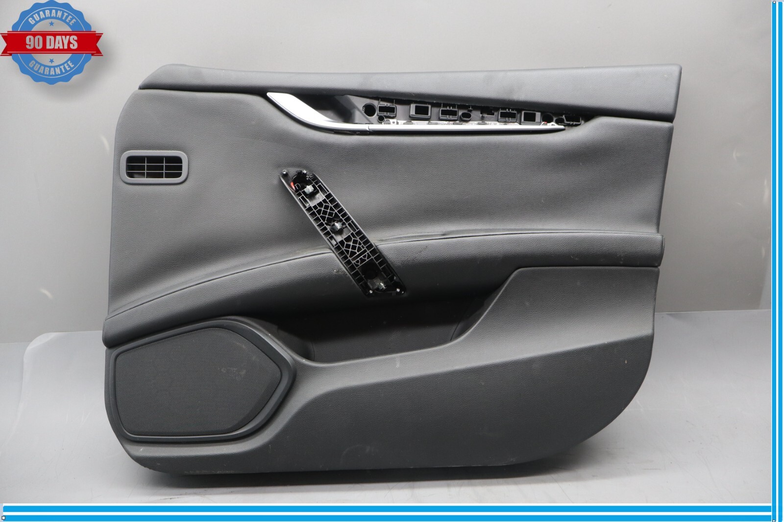 14-17 Maserati Ghibli Front Right Side Interior Door Panel Assembly Black Oem