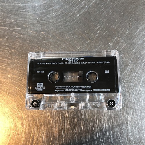 Proven Innocent It's On Female Gangsta Rap Hip Hop Audio cassette Maxi Single - Picture 4 of 5