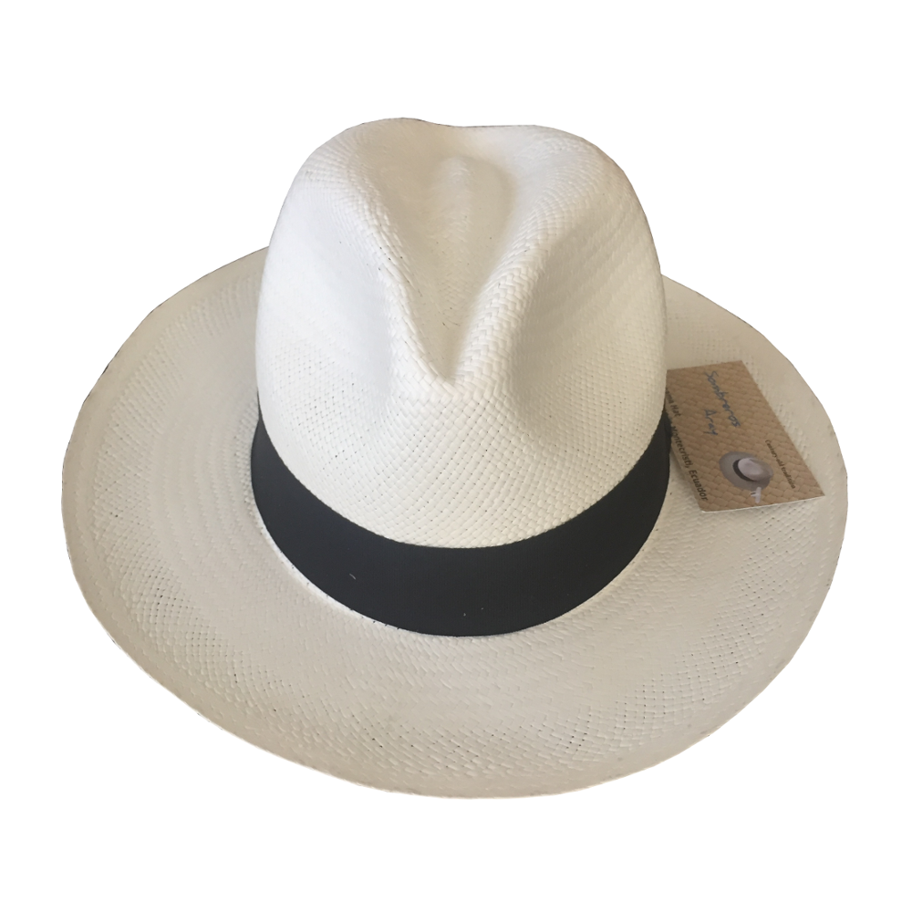 Panama Hat, genuine, handcrafted in Ecuador, 100% 