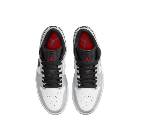 Nike Air Jordan 1 Low Light Smoke Grey Shoes 553558-030