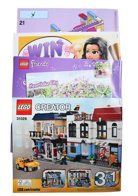 LEGO Friends 41058: Heartlake Shopping Mall User Manual 1-4 ONLY
