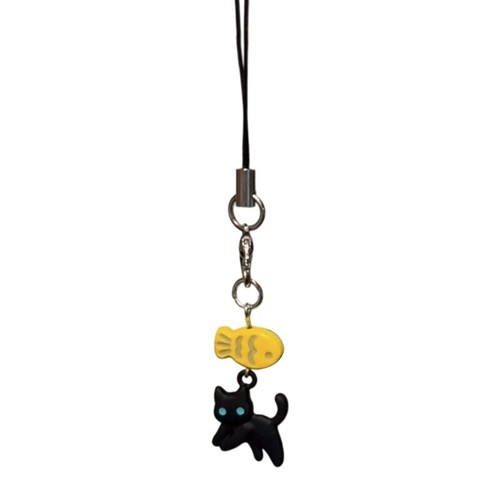 Lovely Hand Beaded Cats Designs Phone Accessory Sturdy Alloy Charm for Bags - Picture 3 of 10