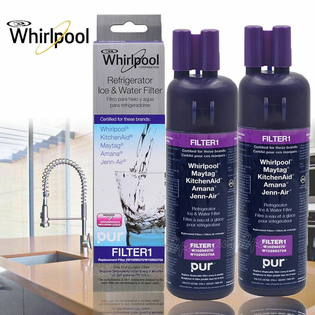 1 6 Packs Whirlpool W10295370 W10295370a Edr1rxd1 Refrigerator Water Filter 1