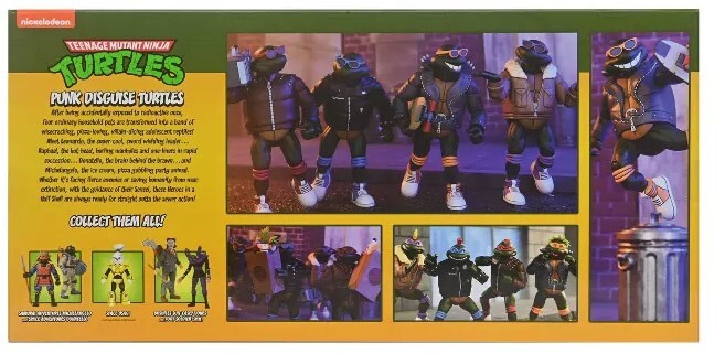 neca TMNT ミュータントタートルズ ディスガイズ NECA Teenage Mutant Ninja Turtles Punk Disguise Turtles Action
