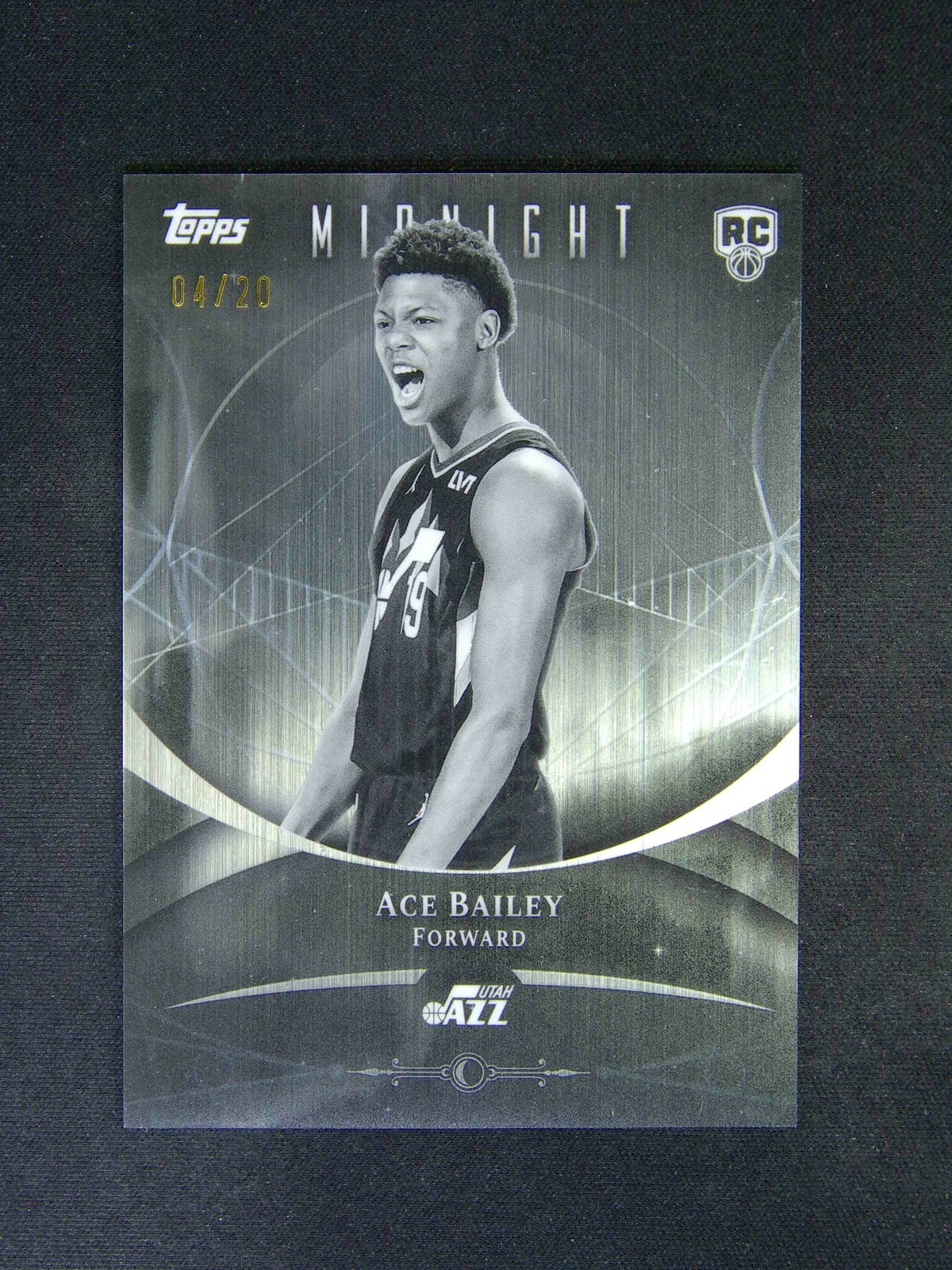 2025-26 Topps Midnight Ace Bailey #65 RC Rookie Equinox /20