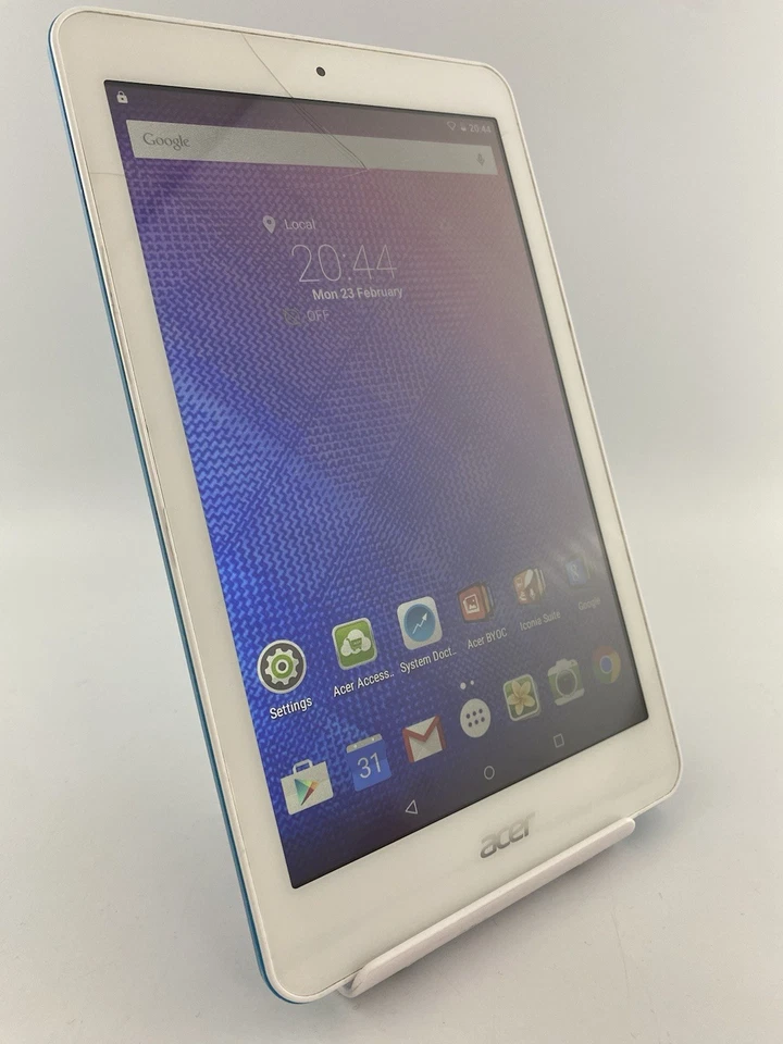 Acer Iconia One 8 B1-830 A5006 White WiFi 16GB 8" 1GB RAM Android Tablet Cracked - Image 4 of 4