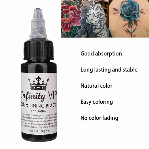 30ml Semi Permanent Tattoo Pigment Ink Long Lasting Tattoo Inks Accessory To MGR - Picture 9 of 22