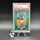 2024 Prizm Caleb Williams Emergent Green Prizm RC PSA 10 Bears #1 Rookie