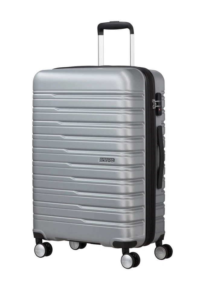 American Tourister Flashline - Spinner 67 Argento - Valigie Trolley Medio - Immagine 2 di 2