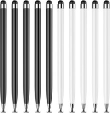 10PCS Stylus Pen for Touchscreen,Lightweight 2 in 1 Design  Stylus Pen for Ipad
