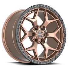 20 Vortek Vrt-603 Matte Bronze 20x12 Wheel 6x135 6x5.5 -44mm Rim Lifted
