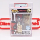 Funko POP! MARVEL: ARTIST DEADPOOL #887 - PSA GRADED 9 MINT - NEW & Sealed!