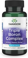 Swanson Triple Boron Complex - Bone Health and Joint Support Mineral Supplement 