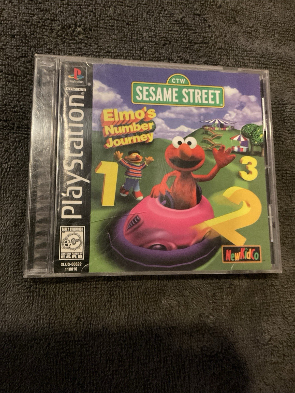 Sesame Street: Elmo's Number Journey (Sony PlayStation 1, PS1)