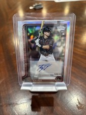 2025 Topps Chrome Update Tim Tawa Rookie Refractor Auto /499