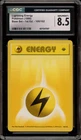 Pokemon Lightning Energy Base Set Shadowless 1st Edition #100 CGC 8.5