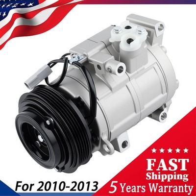 A/C Compressor With 5-Pulley Groove For Mazda 3 Sport 2010-2013 L4 2.0L CO11192C