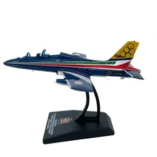 Alloy 1/100 Scale MB-339 PAN Jet Finished Model Aircraft Toy Gift Collection