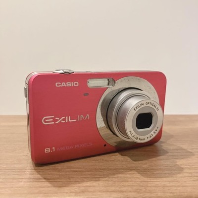 CASIO EXILIM EX-Z80 Pink Digital Camera 8.1MP 3x Optical Zoom From