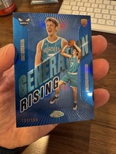 2025-26 Topps Chrome Generation Rising Kon Knueppel GR-4 Blue Refractor /150 RC