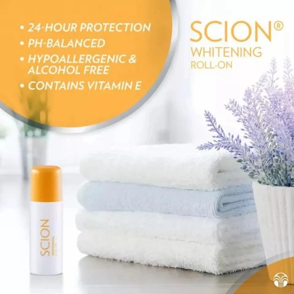 3x Nu Skin SCION Whitening Roll On Deodorant NuSkin UnderArm Anti