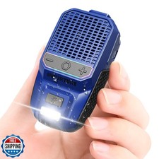 Wearable Bluetooth Speaker with RGB/Flashlight Clip-On Speaker, W