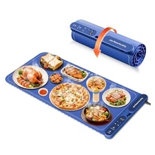 Warming Mat for Food Extra Large 32"x15", Electric Silicone Food Warmer Trays 