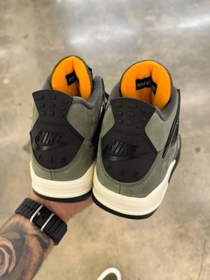 Undefeated x Air Jordan 4 Retro 2025 Green Size 10.5 Brand New 100