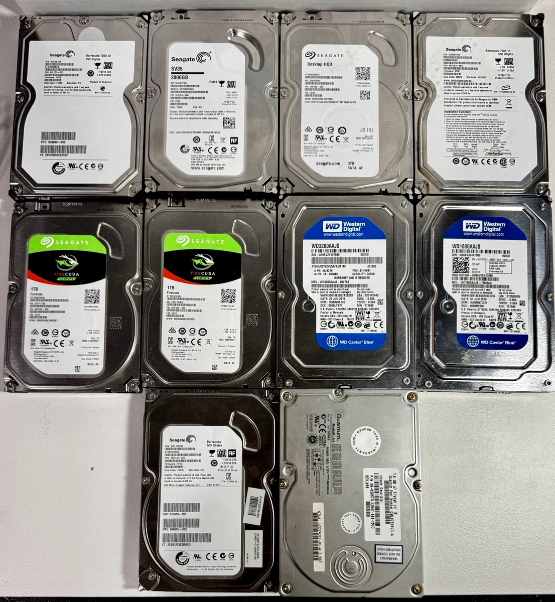 Western Digital SATA III 3 TB Internal Hard Disk Drives for sale