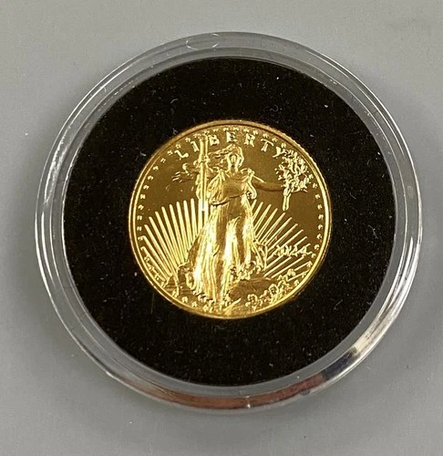 2024 US 1/10th ozt Gold $5 Eagle Coin BU l23840