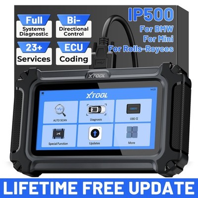 XTOOL IP500 for BMW MINI Bidirectional OBD2 Scanner ECU Coding Diagnostic Tool