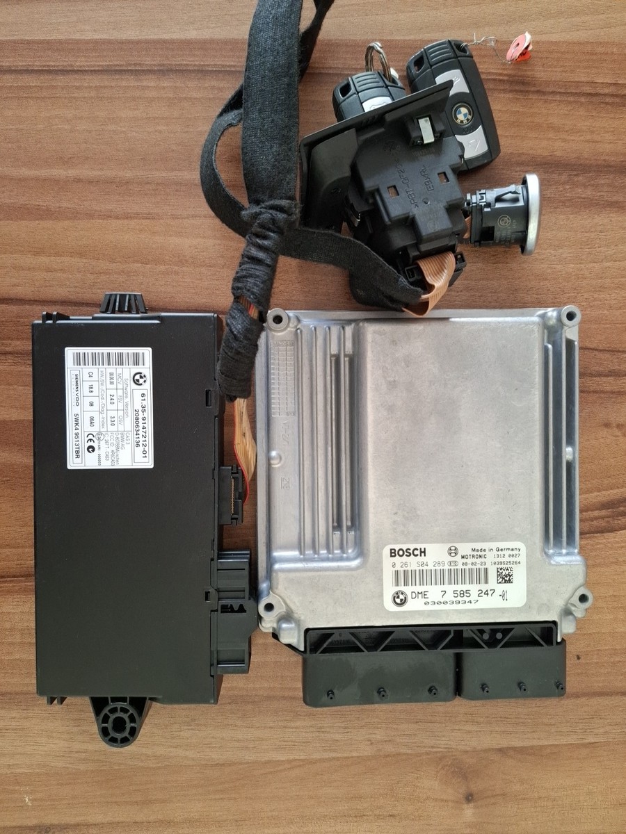 BMW ECU KIT Е81 Е87 E90 E91 DME 7585247 0261S04289 N46N | eBay