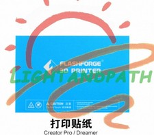 5PCS Flashforge 3D printer print sticker build plate tape to Dreamer Creator Pro