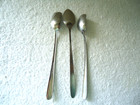 Vintage Lot Of 3 Collectible Spoons,2 Rare Half Spoons,1,Other " Great Lot " — photo 5