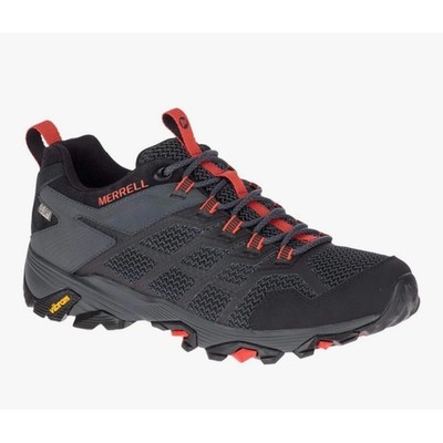 Merrell Moab FST 2 Waterproff Hiking Shoes Black/Granite J77471 Size 14 Walking
