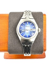 vintage seiko 23mm Women s Automatic Watch 2206-0240 Working cut glass -f367