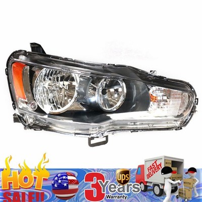 For 2008-2017 Mitsubishi Lancer Halogen Headlight Headlamp Right Passenger Side