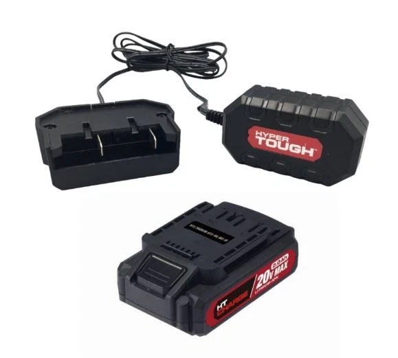 Hyper Tough 20V 2.0Ah Battery & Charger Combo HT21-401-003-10 / JS-22055-117UN