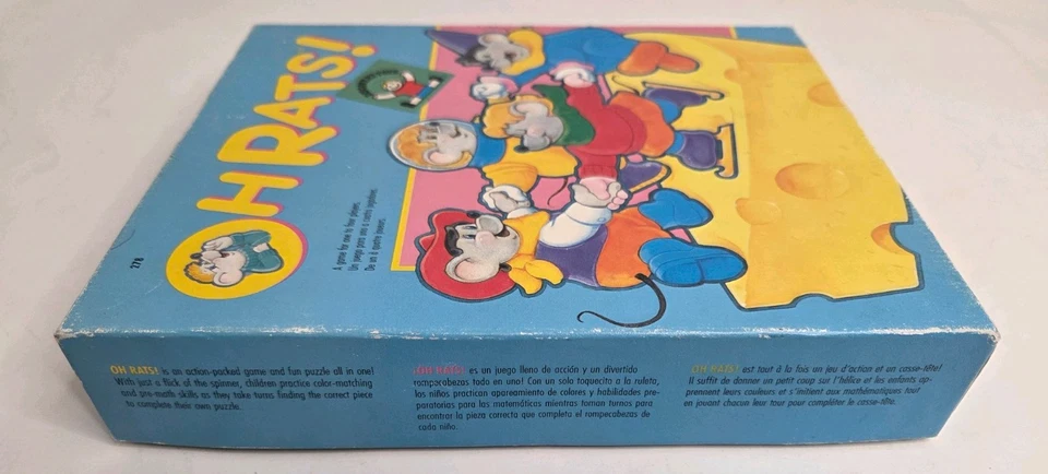 Oh Rats Boardgame 1988 Edition Discovery Toys USA Complete Vintage Excellent Con - Image 4 of 4