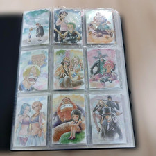 One Piece Wafer Card 1,2,7,9,10 Edition Compl...