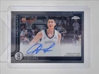 EGOR DEMIN 2025-26 TOPPS CHROME ROOKIE AUTOGRAPH BASE NETS A RC AUTO Q7069