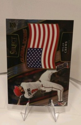 Dylan Crews, 2025 Panini Select #14, Insert-Global Icons, Rookie Card, Nationals