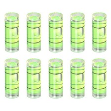 10pcs 40x9.5mm Small Cylindrical Bubble Level Vials Levels Measuring Tools