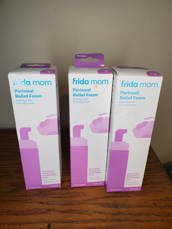 3 Pack Frida Mom Witch Hazel Perineal Foam 5oz Postpartum