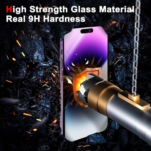 Privacy Tempered Glass Screen Protector for iPhone 15 Plus - 第 5/9 張圖片