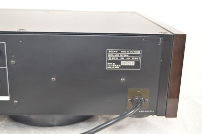 SONY DTC-1500ES DATデッキ SONY DTC-1500ES DAT Digital Audio Tape Deck Recorder Tested