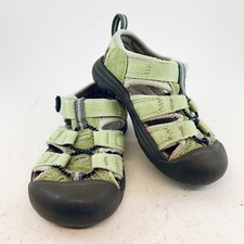 KEEN Little Kid's Lime Green Newport H2 Waterproof Sandals, size 8 EU 24