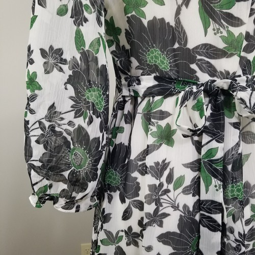 Vestido túnica Anthropologie FEI Babydoll XS alto pequeño boho hada superposición transparente - Imagen 9 de 12