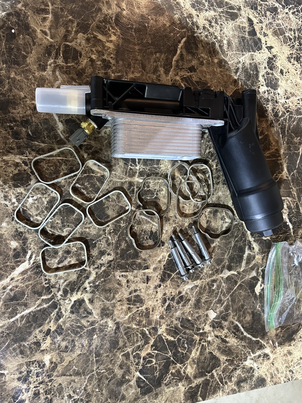 5184294AE Engine Oil Cooler Oil Filter Housing Adapter Assembly... eBay