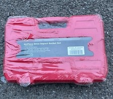 44Pcs 3/8" Drive Impact Socket Set,Drive Master Socket Set,Sae/Metric, Deep  Sh